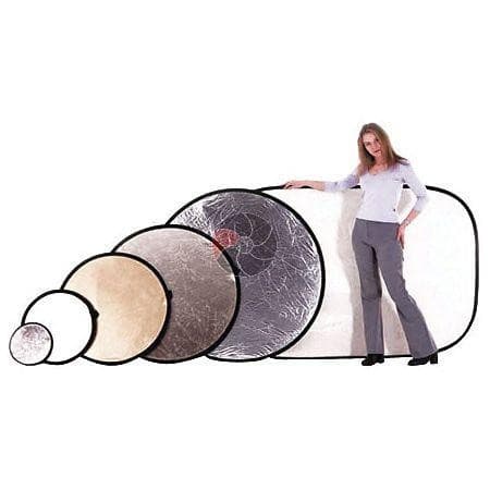Manfrotto reflector 75cm, silver/white (LA-3031)