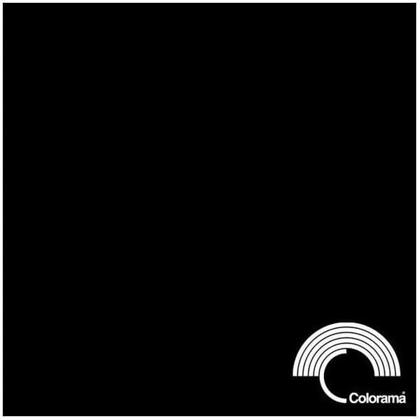 Colorama background 1.35x11m, black (0568)