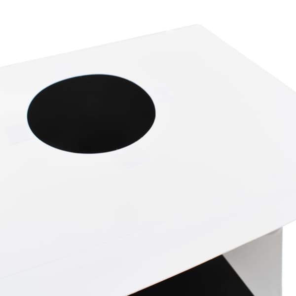 foldbar lyskasse til fotostudie 40 x 34 x 37 cm plastik hvid