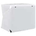 Miniatyrbillede 9 af 10: foldbar lyskasse til fotostudie 40 x 34 x 37 cm plastik hvid