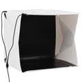 Miniatyrbillede 2 af 10: foldbar lyskasse til fotostudie 40 x 34 x 37 cm plastik hvid