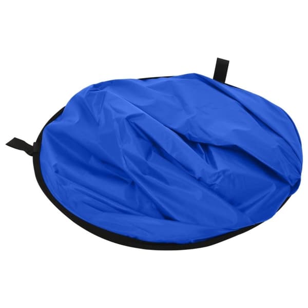 Oval bakgrundsskärm studio 2-i-1 grön och blå 200x150 cm