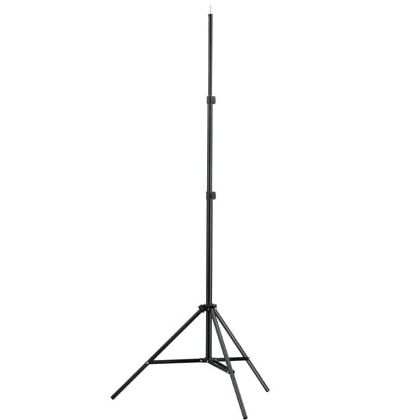 Baggrunde - Living teleskopisk stativsystem til baggrund + hvid fotobaggrund 3 x 5 m
