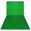 Miniatyrbild 5 av 5: Bakgrunder - Living Fotobakgrund bomull grön 600x300 cm chroma key