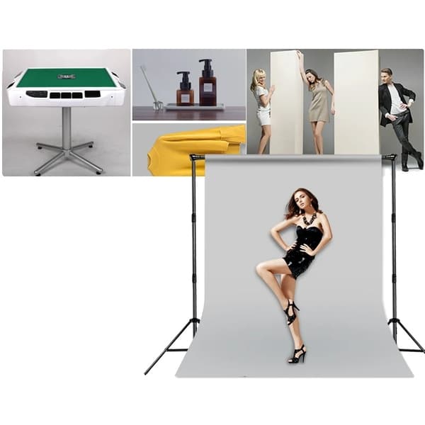Fotograferingsbaggrundsstof, grøn baggrund, polyester materiale, kun baggrundsstof, 3000x3000