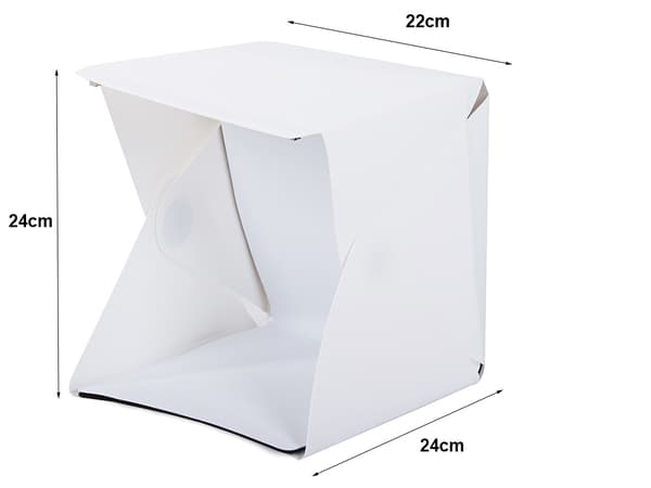 Ljustält / Fotografering Tält / Fotobox - LED