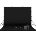 Miniatyrbillede 2 af 2: Fotografi Baggrunds Kit, 3 Farvevalg, Flere Størrelser,200x300cm, Hvid sæt