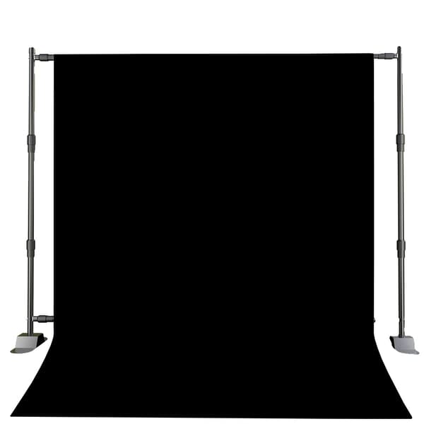 Fotografi Baggrunds Kit, Justerbar Højde, Ensfarvede Muligheder,2,4x3M, Med grå stof