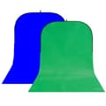 Miniatyrbild 1 av 2: StudioKing Background Board BBT-10-07 Green/Blue 150x400 cm