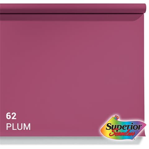 Superior Background Paper 62 Plum 2.72 x 11m