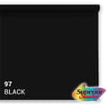 Miniatyrbillede 1 af 2: Superior Background Paper 97 Black 3.56 x 15m