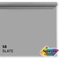 Miniatyrbild 1 av 2: Superior Background Paper 58 Slate Grey 2.72 x 25m