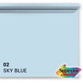 Miniatyrbild 1 av 2: Superior Background Paper 02 Sky Blue 2.72 x 11m