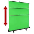 Miniatyrbild 2 av 2: StudioKing Roll-Up Green Screen FB-150200FG 150x200 cm Chroma Green
