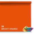 Miniatyrbild 1 av 2: Superior Background Paper 39 Bright Orange 1.35 x 11m