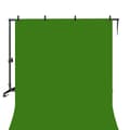 Miniatyrbild 1 av 2: Fotostudio Hjul, Flyttbara Bakgrunder, Justerbar Höjd,2x3M Grön