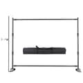 Miniatyrbillede 1 af 2: Backdrop Stand Kit, Justerbar Størrelse, Høj Belastningskapacitet,2.4x3.0M