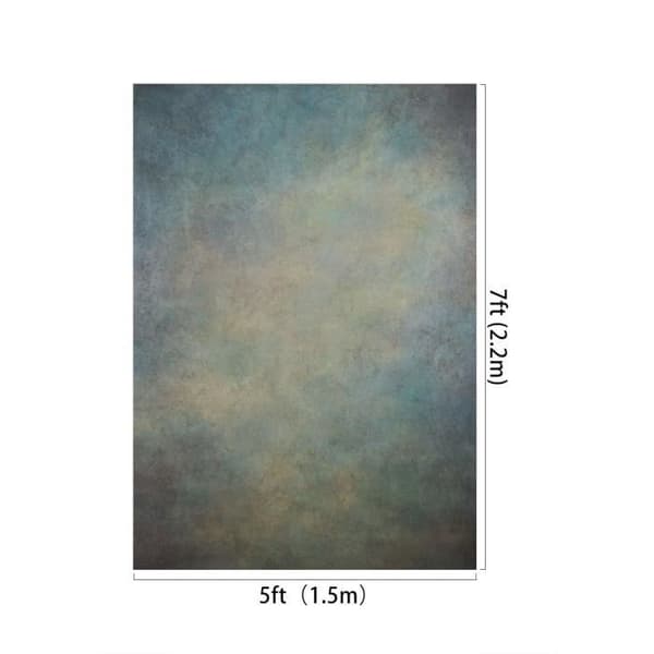 Bakgrundsduk - KATE - 5x7ft/1.5x2.2m - Mjuk Mikrofiber - Abstrakt Rost - Porträttfotografi