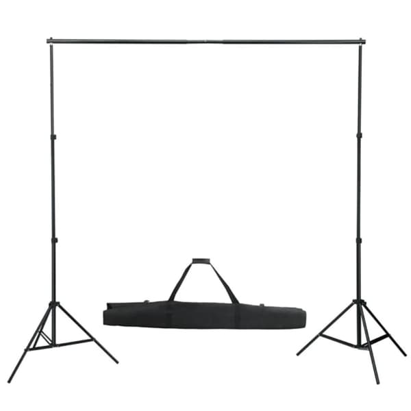 Stativ och fotobakgrund 600x300 cm grön