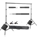 Miniatyrbillede 1 af 2: Backdrop Stand Support, Justerbar Tværstang, Sandposer Inkluderet,Ny fleksibel sandsæk, 2,6Mx3M