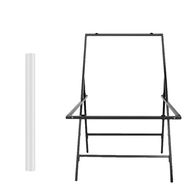 Fotografi Aluminiumlegering Baggrundsbord, 60*100 cm Størrelse, Ensfarvet PVC,fotoboks