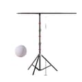 Miniatyrbillede 1 af 2: T-formet tripod stativ, justerbar højde 90 cm-260 cm, letvægts aluminiumlegering,200x260cm