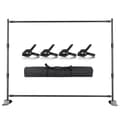 Miniatyrbild 2 av 2: Backdrop Support System, 2.4x3M Storlek, Inkluderar Klämmor,2.4x3M med klipp