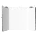 Miniatyrbild 1 av 2: Fotografi Bakgrundsställning, 240x400cm Enfärgad Muslin, Handmålad Design,240x400cm Vit