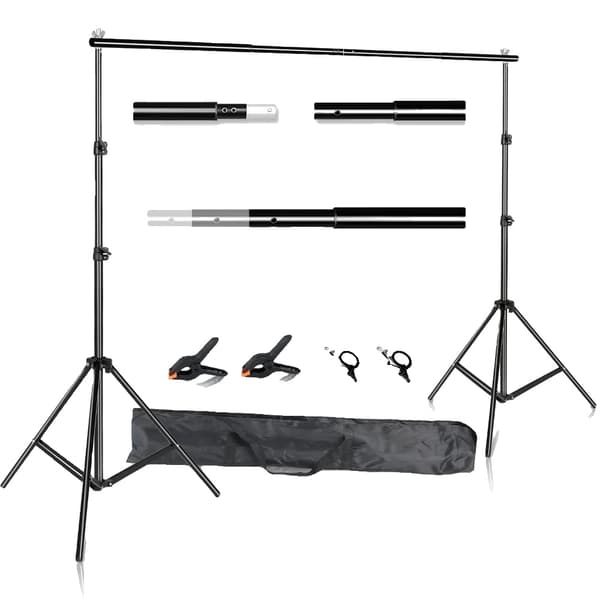 Fotografi Bakgrundsställ, Justerbar Höjd, Inkluderar Bärväska,Ny Flexibel, 2.6MX3M