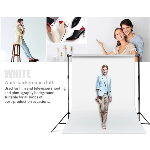 Fotograferingsbakgrundstyg, Grön bakgrund, Polyestermaterial, endast bakgrundstyg, 3000x6000