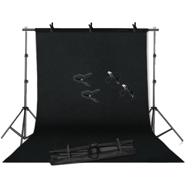Fotobakgrundstativ, justerbar höjd, grönt skärmsupport, Kit 2, 2600x3000