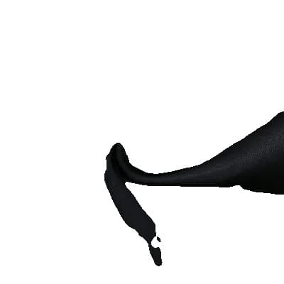 Grönskärm, Slät Muslin Bomull, Chromakey Bakgrundstyg, 3000x6000, Svart