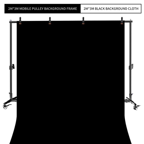 Fotobakgrund, Flyttbart Stativ, Julfest Dekoration, 2x3M Bältesduk