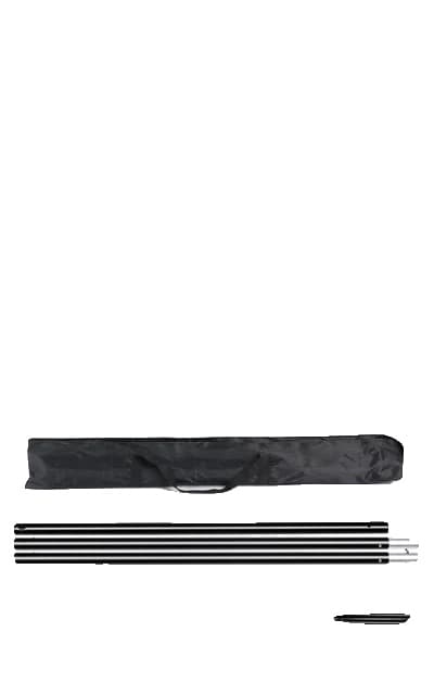 Fotobakgrundstativ, justerbart stödsystem, kompatibilitet med non-woven muslin., 200X260 CM