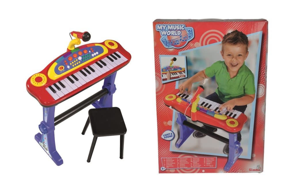 Keyboard med pall, Music World
