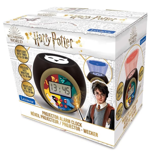 Väckarklocka med Projektor Harry Potter Lexibook