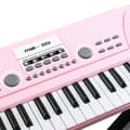 Miniatyrbild 3 av 7: Easy-to-use Max keyboard med 49 tangenter, Rosa Max KD49P elektroniskt Keyboard, 49-tangenter med batteri, Rosa