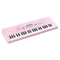 Miniatyrbild 1 av 7: Easy-to-use Max keyboard med 49 tangenter, Rosa Max KD49P elektroniskt Keyboard, 49-tangenter med batteri, Rosa
