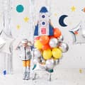 Miniatyrbillede 3 af 3: Rymdraket Pinata