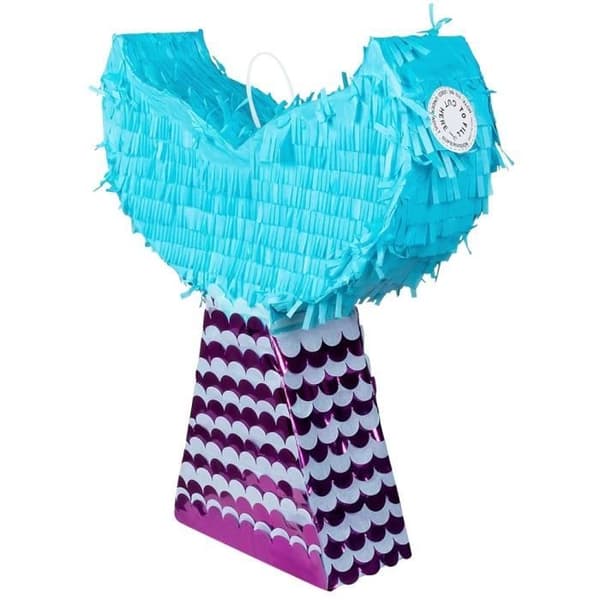 Pinata - Mermaid Tail - Turkos-Blå - Barn - Blandat