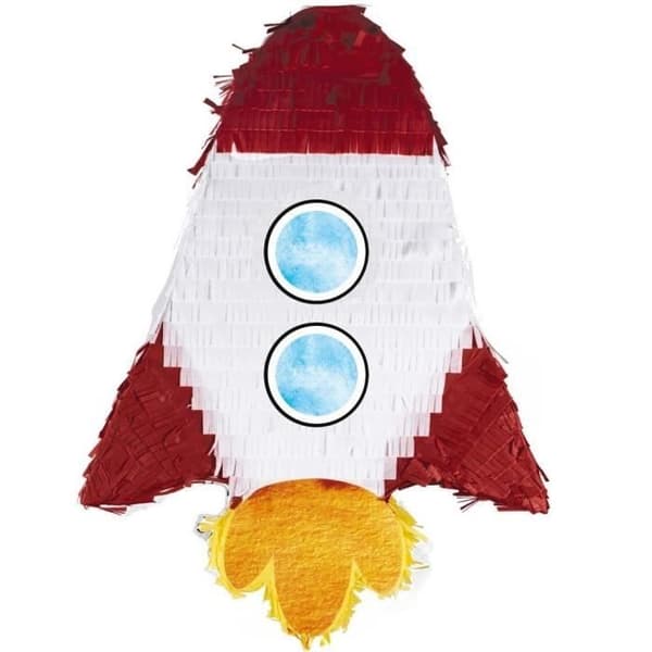 1 Piñata Raketh för barnkalas Astronaut 39 x 44cm REF/22908