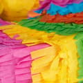 Miniatyrbild 6 av 6: Relaxdays Piñata siffra 5, regnbåge, födelsedag, HxLxP: 20,5 x 15 x 4,5 cm, för barn, att fylla, flerfärgad