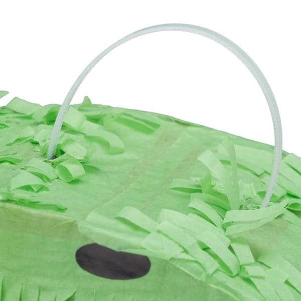 Relaxdays Pinata dinosaurie, att hänga upp, för barn, födelsedag, att fylla, dekoration, grön