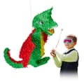 Miniatyrbild 1 av 6: Piñata - Relaxdays - Färgglad drake - Födelsedagsdekoration - Fyllbar - Både för tjejer och killar