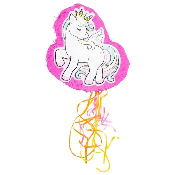 Pinata Amscan - 9917721 - Utvidbar festpinata for ungar - 40cm x 41cm