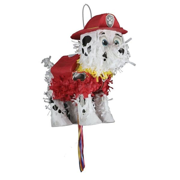 Paw Patrol string pinata i papper och plast - PAW PATROL varumärke - Paw Patrol licens - Färg Blå
