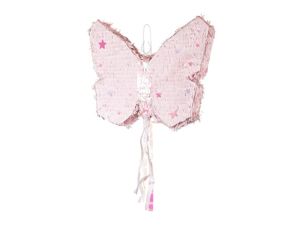 Foldbar piñata - Sommerfugl, 58x48x10cm