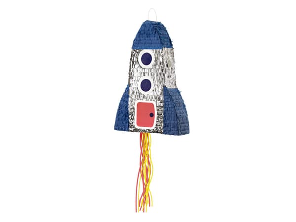 Piñata - Raket, 45,5x69,5x14cm (1 kartong / 3 st.)
