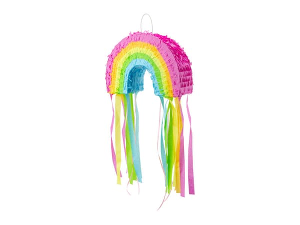 Piñata - Regnbåge, 30x20x10cm