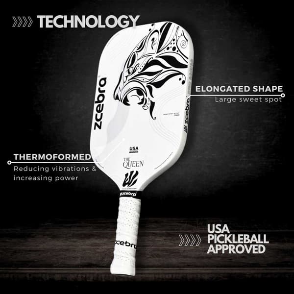Zcebra Pickleball The Queen Pickleball-paddel